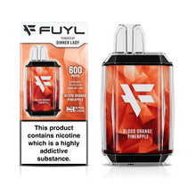 Load image into Gallery viewer, FUYL Blood Orange Pineapple Disposable Vape
