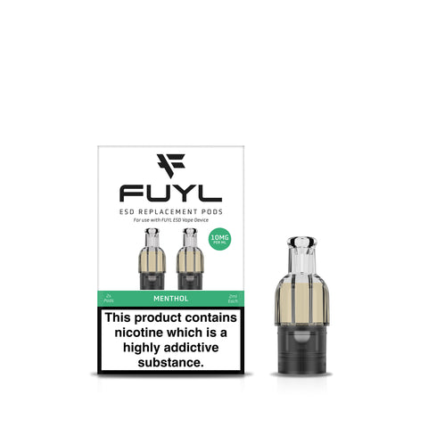 FUYL_ESD-MENTHOL-Carton_and_Pod-10mg-GB
