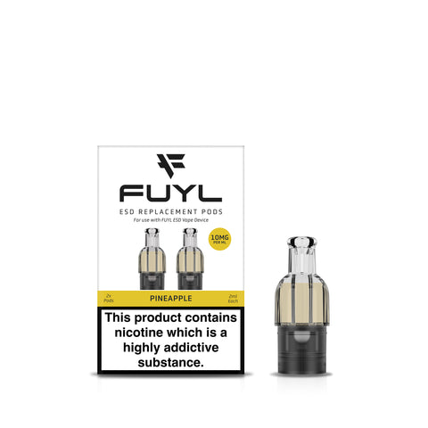 FUYL_ESD-PINEAPPLE-Carton_and_Pod-10mg-GB