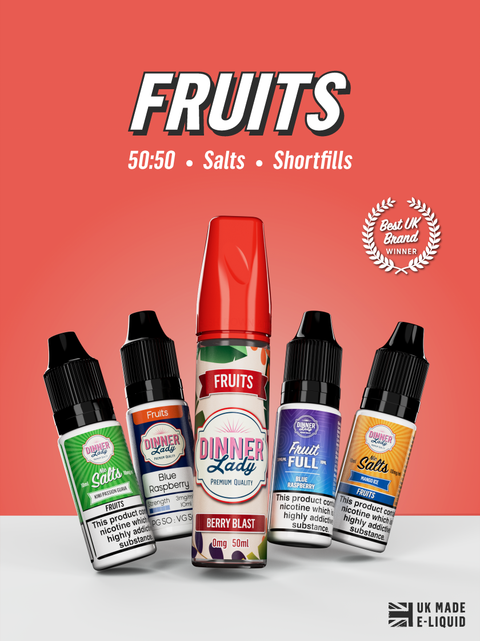 Dinner Lady Fruits Flavour E-Liquids | Free Delivery Over 30 Tagged " Concentrate" Dinner Lady Fruits Flavour E-Liquids | Free Delivery Over 30 Tagged " Concentrate"