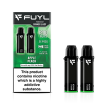 Load image into Gallery viewer, Apple Peach FUYL Replacement Vape Pods

