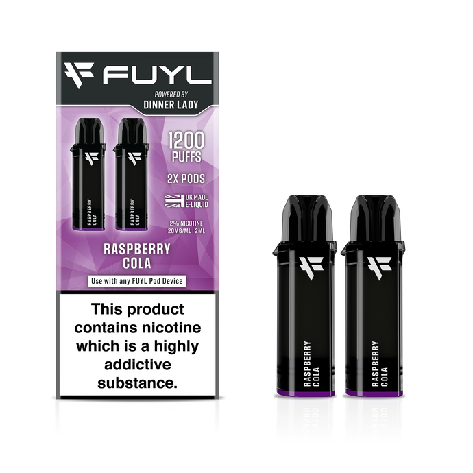 Raspberry Cola FUYL Replacement Vape Pods