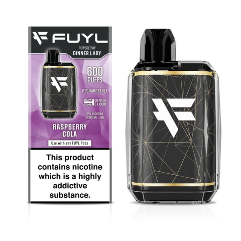 FUYL Rechargeable Disposable  Pod Raspberry Cola