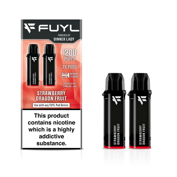 Strawberry Dragon Fruit FUYL Replacement Vape Pods