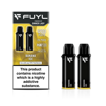 Load image into Gallery viewer, Banana Ice FUYL Replacement Vape Pods
