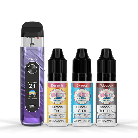 Smok Novo 6 Pod 50:50 Bundle Dinner Lady Smok Novo 6 Pod 50:50 Bundle Dinner Lady
