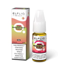 White e-liquid bottle and carton labeled 'Kiwi Passion Fruit Guava- 20mg' by Elfbar Elfliq.
