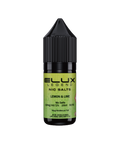 Black e-liquid bottle labeled 'Lemon & Lime - 10mg' by Elux Legend.