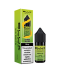Black e-liquid bottle and carton labeled 'Lemon & Lime - 20mg' by Elux Legend.