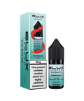 Black e-liquid bottle and carton labeled 'Watermelon Ice - 10mg' by Elux Legend.