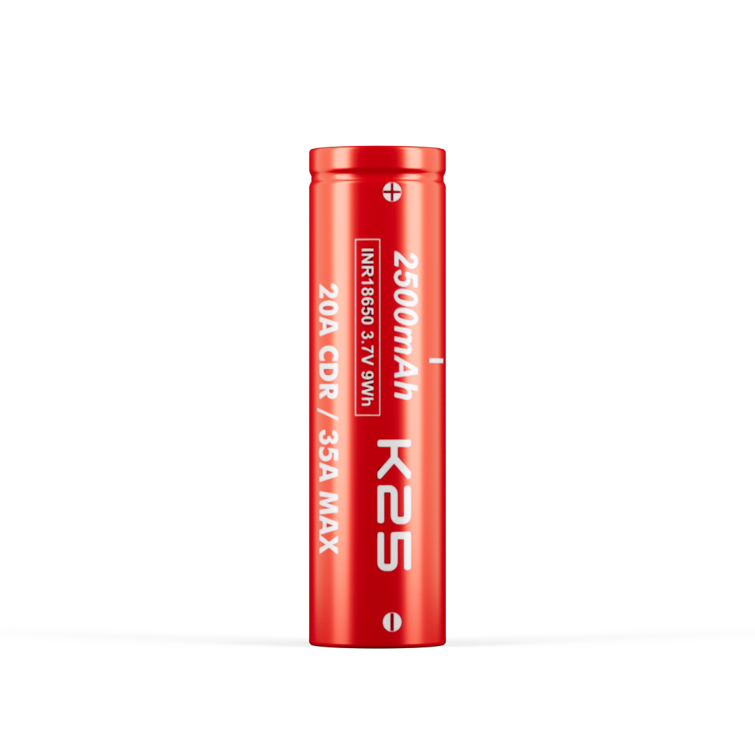 Vapcell K25 18650 2500mAh Battery