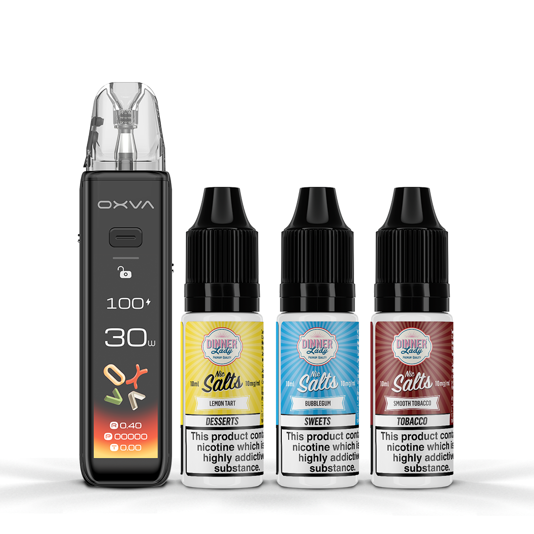 Oxva Xlim 3 Ultra Nic Salts Bundle – Dinner Lady