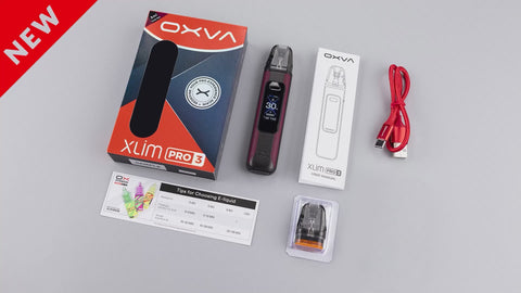 Oxva Xlim pro 3 unboxing video