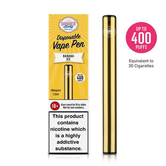 Dinner Lady Banana Ice Vape Pen