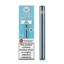 Load image into Gallery viewer, Dinner Lady Vape Pen Blue Menthol
