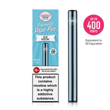 Load image into Gallery viewer, Dinner Lady Blue Menthol Vape Pen
