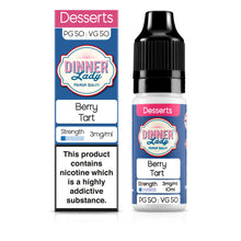 Load image into Gallery viewer, Dinner Lady Berry Tart 3mg 50:50 E-Liquid
