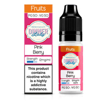 Load image into Gallery viewer, Dinner Lady Pink Berry 50:50 12mg 10ml
