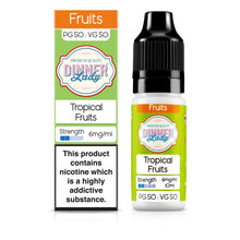Load image into Gallery viewer, Dinner Lady Tropical Fruits 6mg 50:50 E-Liquid
