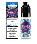 Dinner Lady Blackcurrant Ice Nic Salts 10mg 10ml