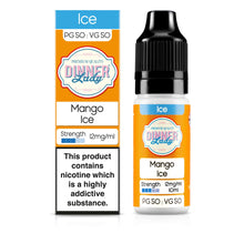 Load image into Gallery viewer, Dinner Lady Mango Ice 12mg 50:50 E-Liquid
