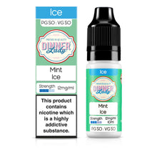 Load image into Gallery viewer, Dinner Lady Mint Ice 50:50 12mg 10ml
