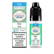 Load image into Gallery viewer, Dinner Lady Mint Ice 3mg 50:50 E-Liquid
