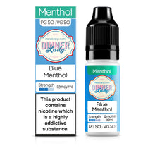 Load image into Gallery viewer, Dinner Lady Blue Menthol 50:50 12mg 10ml
