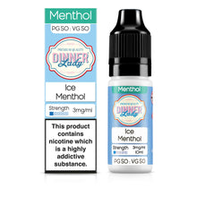 Load image into Gallery viewer, Dinner Lady Ice Menthol 50:50 3mg 10ml

