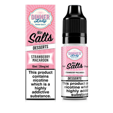 Load image into Gallery viewer, Dinner Lady Nic Salts Strawberry Macaroon 20mg
