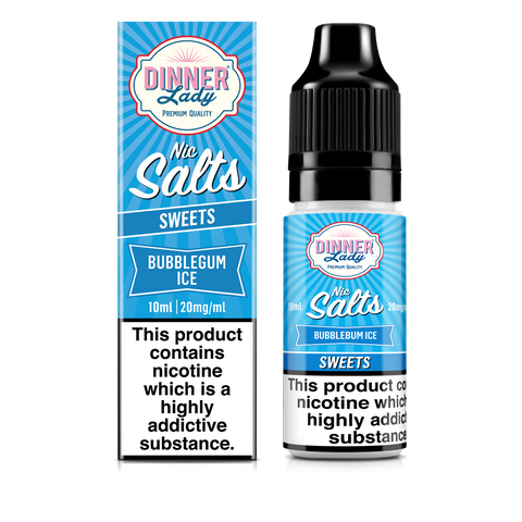 Dinner Lady Nic Salts Blueberry Ice 20mg