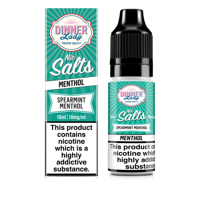 Dinner Lady Nic Salts Spearmint Menthol 10mg