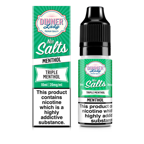 Dinner Lady Nic Salts Triple Menthol 20mg
