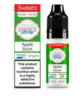 Dinner Lady Apple Sours 50:50 12mg 10ml