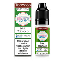 Load image into Gallery viewer, Dinner Lady Mint Tobacco 3mg 50:50 E-Liquid
