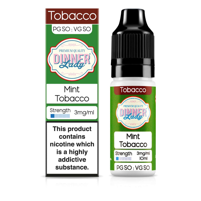 Dinner Lady Mint Tobacco 3mg 50:50 E-Liquid