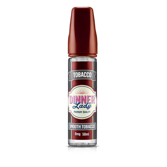 Dinner Lady Smooth Tobacco Shortfill Nicotine-Free E-Liquid