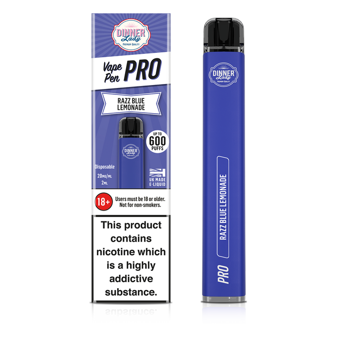 Razz Blue Lemonade Disposable Vape Pen Pro