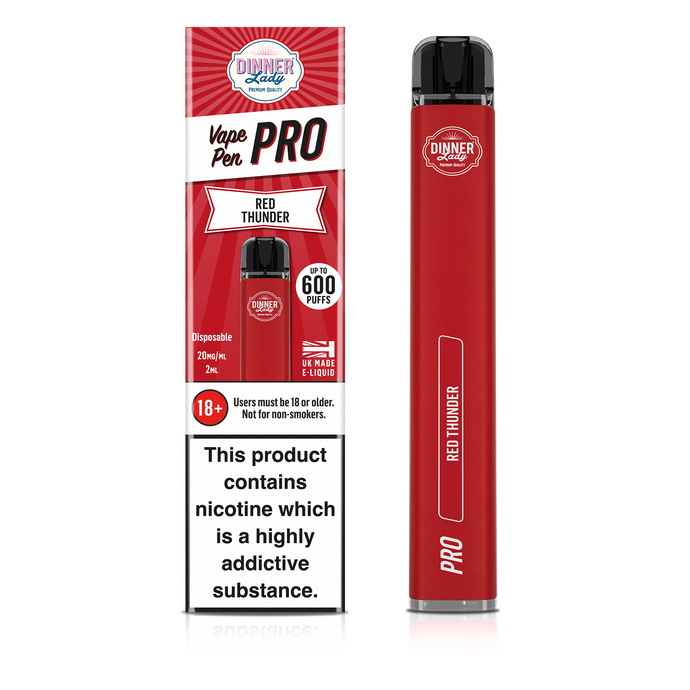 Red Thunder Disposable Vape Pen Pro