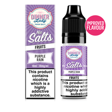 Load image into Gallery viewer, Dinner Lady Nic Salts Purple Rain improved flavour
