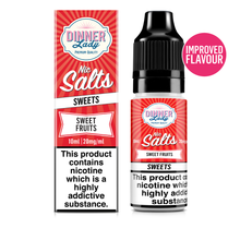 Load image into Gallery viewer, Dinner Lady Nic Salts Sweet Fruits improved flavour
