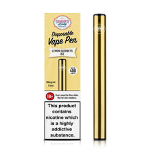 Load image into Gallery viewer, Dinner Lady Vape Pen Lemon Sherbets
