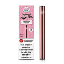 Load image into Gallery viewer, Dinner Lady Vape Pen Strawberry Macaroon
