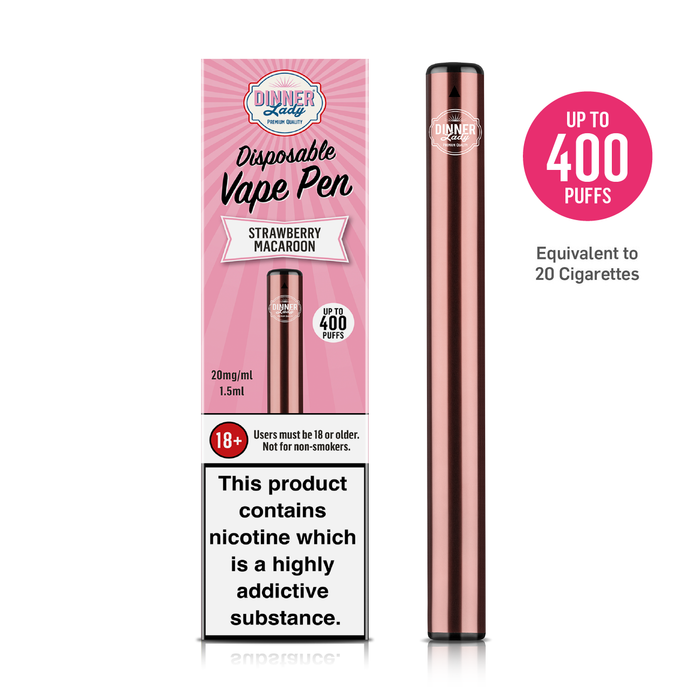 Dinner Lady Strawberry Macaroon Vape Pen